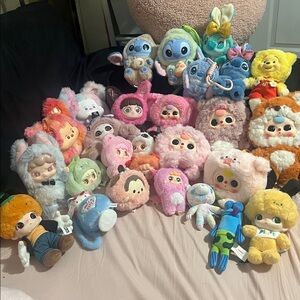 2 Mystery Plush Keychains